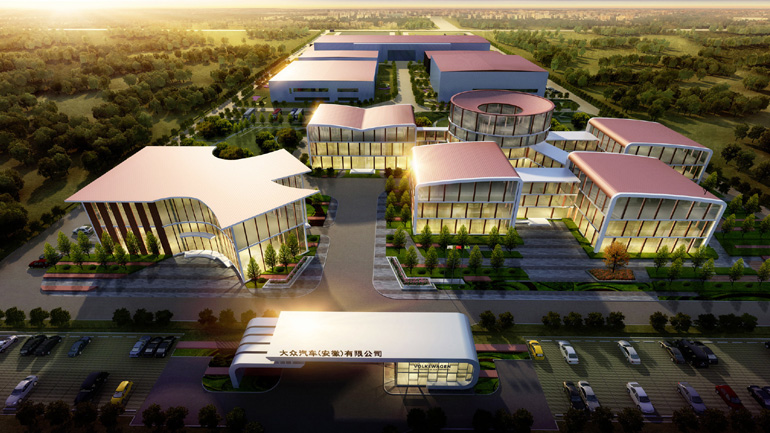 Εντυπωσιάζει το νέο κέντρο της Volkswagen